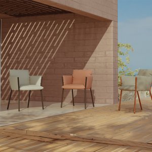 Brezza von S•CAB auf einer Hotelterrasse