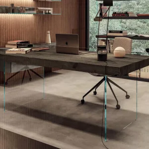 Modernes Büro mit dem Air Desk von LAGO