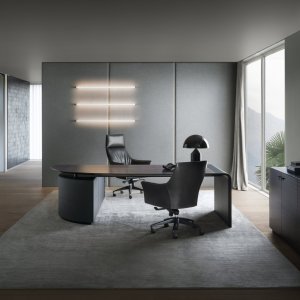 Chefschreibtisch Siena von i4Mariani in einem Schweizer Büro