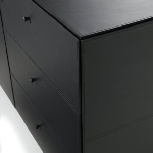 Zusammenstellung mit Schreibtisch und Anbaumöbel
