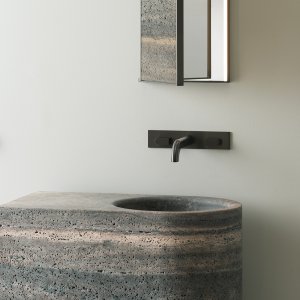 Polierter Edelstahl Mischer Sixty von CEA Design