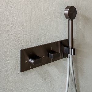 Sixty Thermostatgruppe für Wanne und Dusche