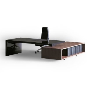 Asymmetrical von Tecno, Design Piero Lissoni, im Büro der Geschäftsleitung