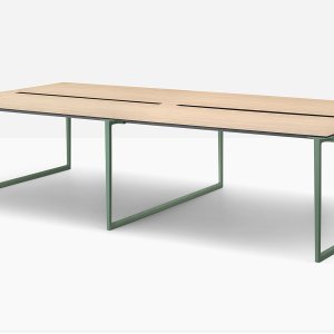 Konferenztische Toa 300×125 cm mit fingerabdruckfreier Platte