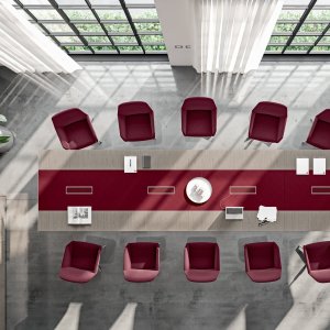 X10 Beistelltisch mit Stahlring-Fuss