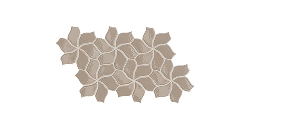 Flower Grey Glossy