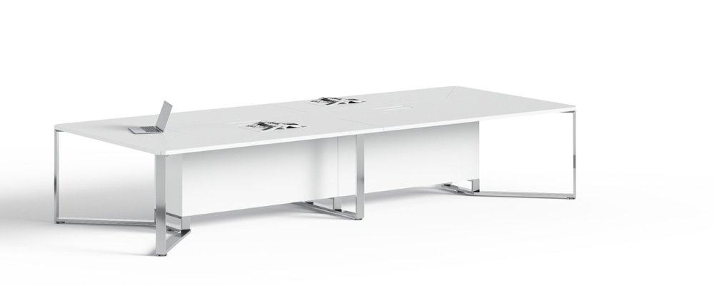 Schreibtisch mit Rollcontainer