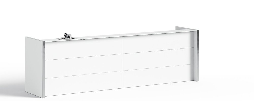 Schreibtisch mit Rollcontainer